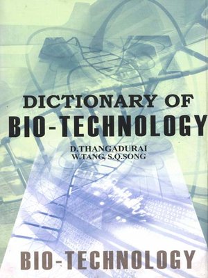 cover image of Dictionary of Biotechnology